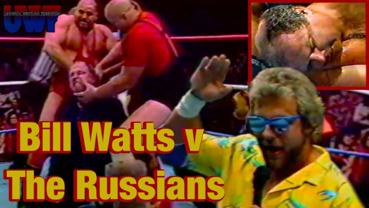 Bill Watts v Eddie Gilbert and the Russians (UWF, May-June 1986)
