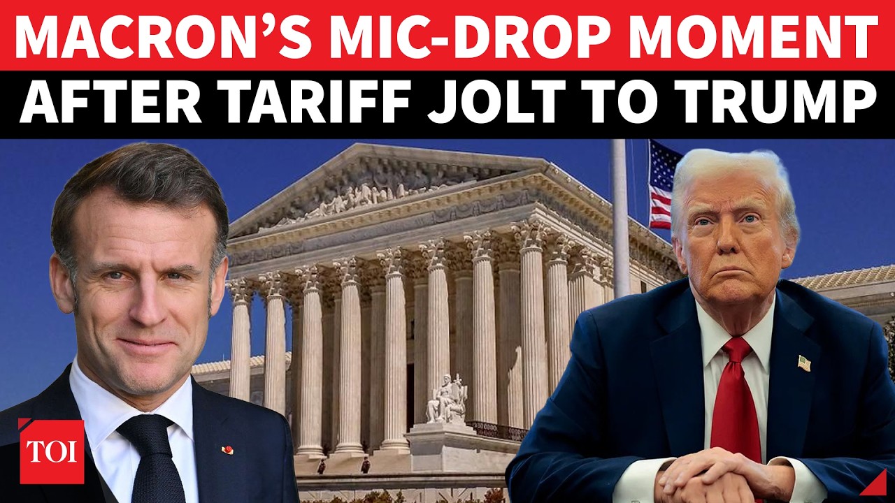 ‘SASSY’ Macron’s Savage Dig At Trump After SCOTUS Ruling; ‘Good To Have Rule Of Law’ | Watch