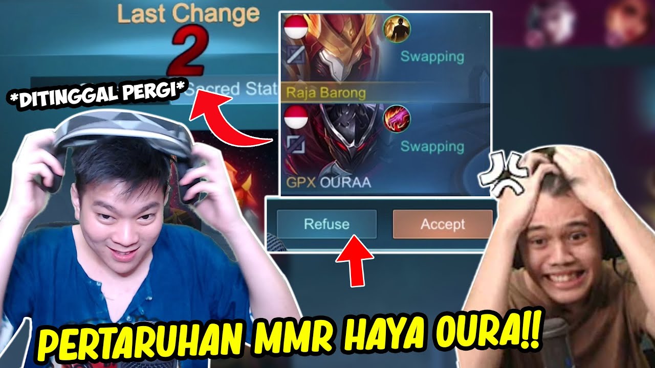 Prank Oura Pura-pura Minta Swap Abis Itu Tinggalin Ke WC, MMR Hayabusa Auto Dipertaruhkan Coy!! WKWK