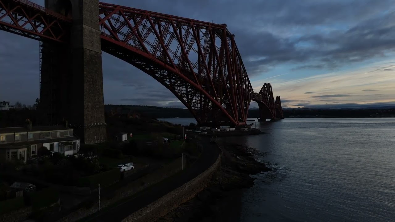 Golden hour - Forth Bridges 