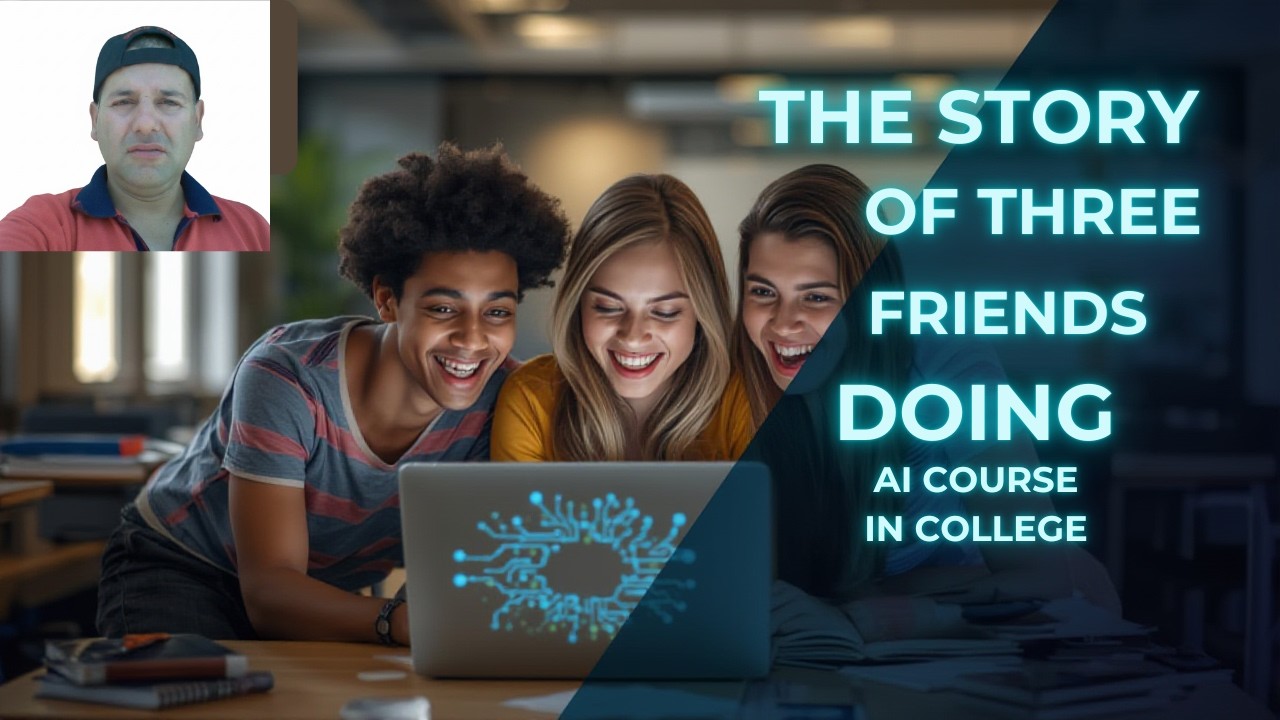 Three Friends Short Story ! Moral Story ! Artificial Intelligence