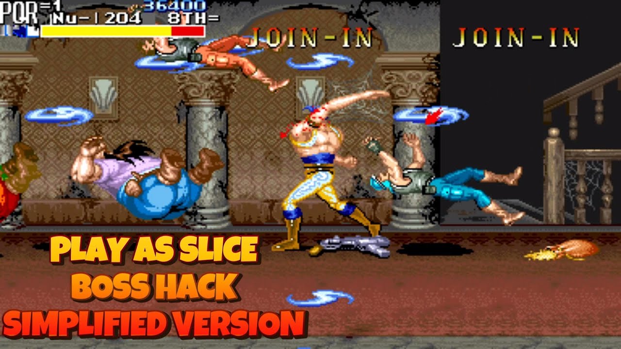 Play As Slice Boss in Cadillacs & Dinosaurs Boss Hack! (Simplified Mod Version)