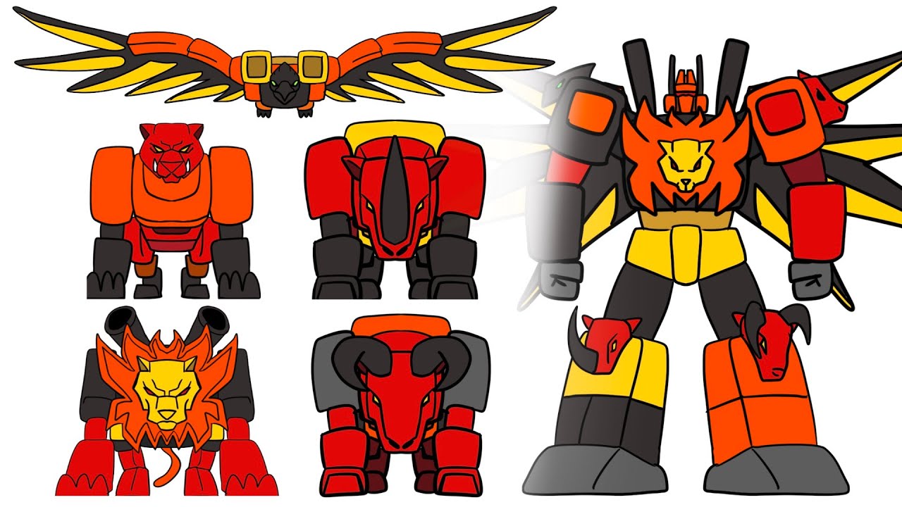 The ULTIMATE Transformers animation G1 PREDAKING / TEAM PREDACON