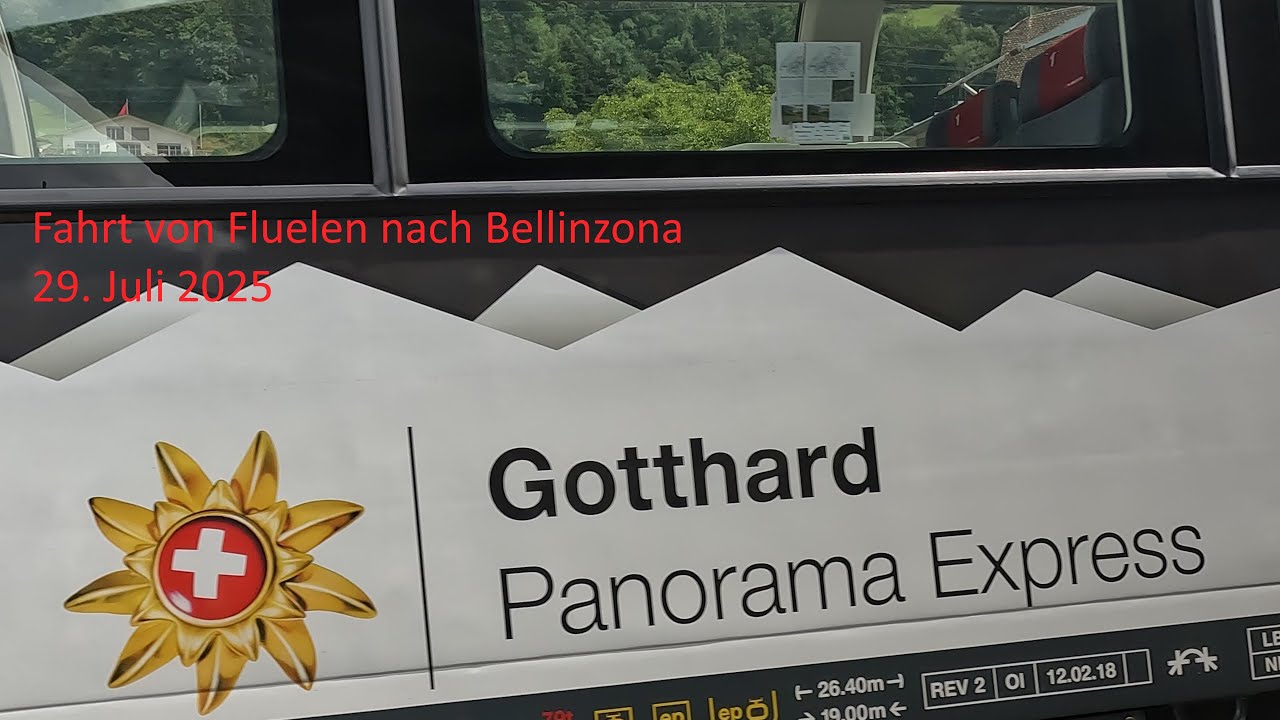 Gotthard Panorama Express 2025