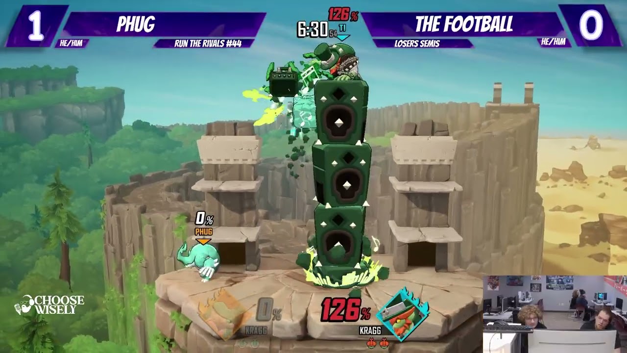 [Run the Rivals #44] Losers Semis - Phug (Kragg) vs. The Football (Kragg)