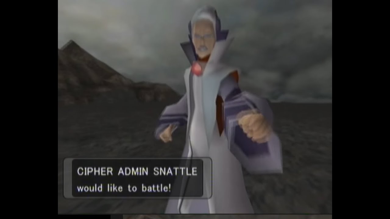 Pokémon XD: Gale of Darkness - Cipher Admin Snattle (2nd battle)