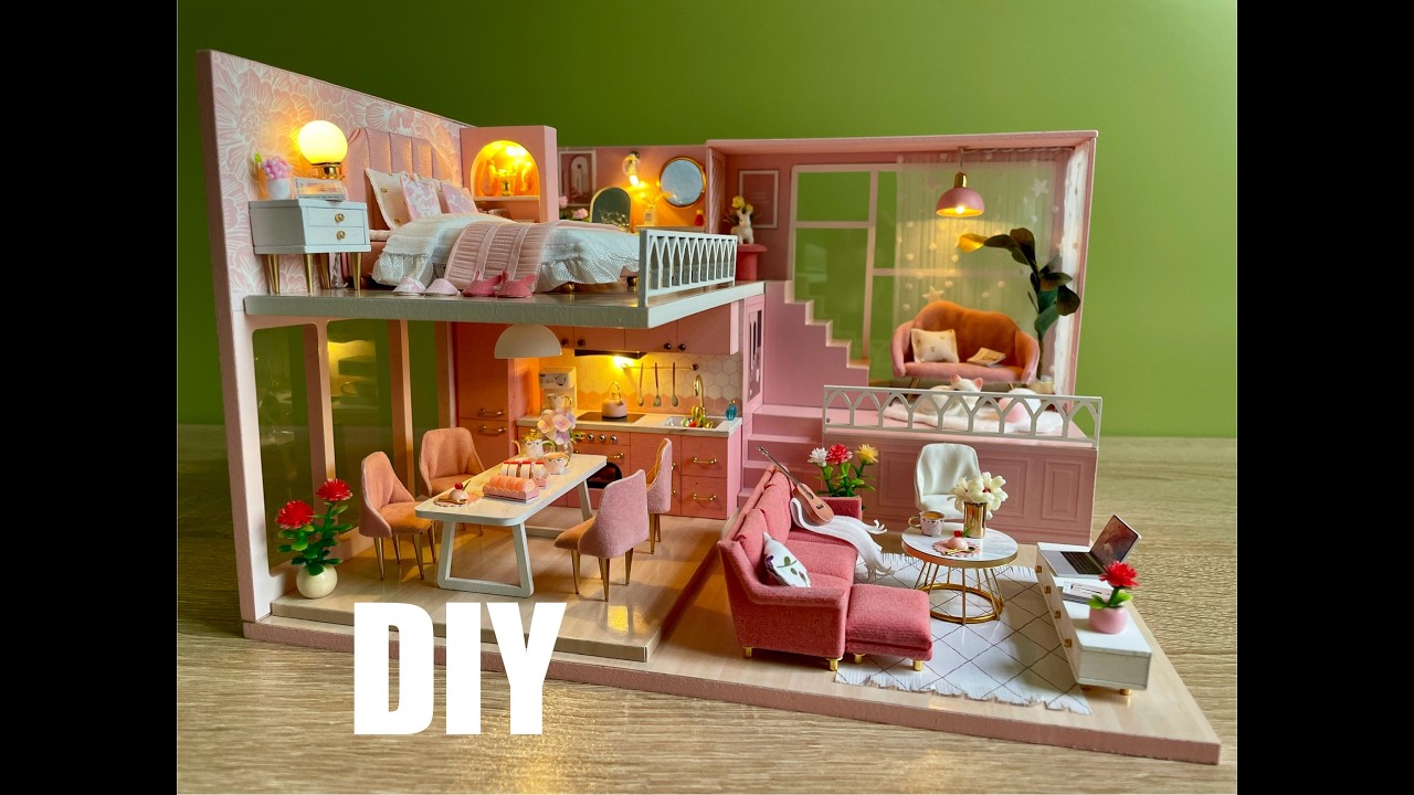 Warm Time | DIY Miniature Dollhouse Crafts | Relaxing Satisfying Video