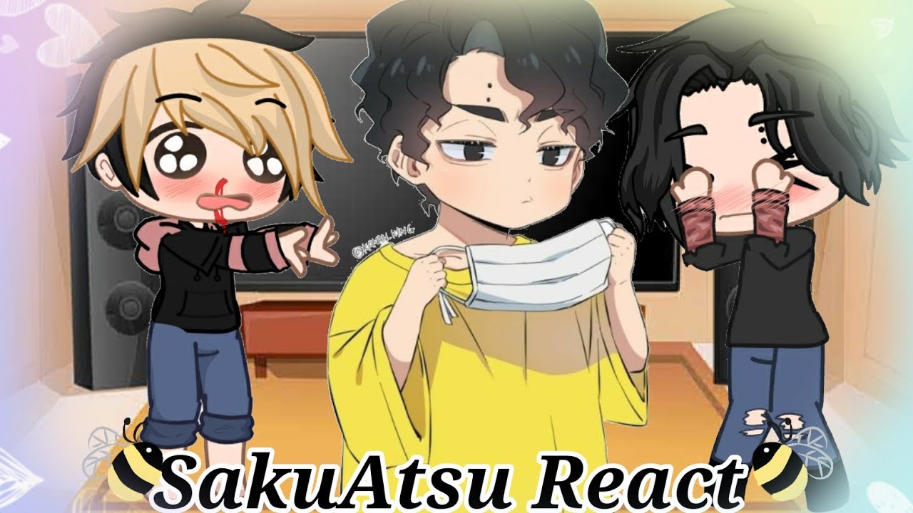 SakuAtsu react to ??? ll Gacha Club ll Haikyuu