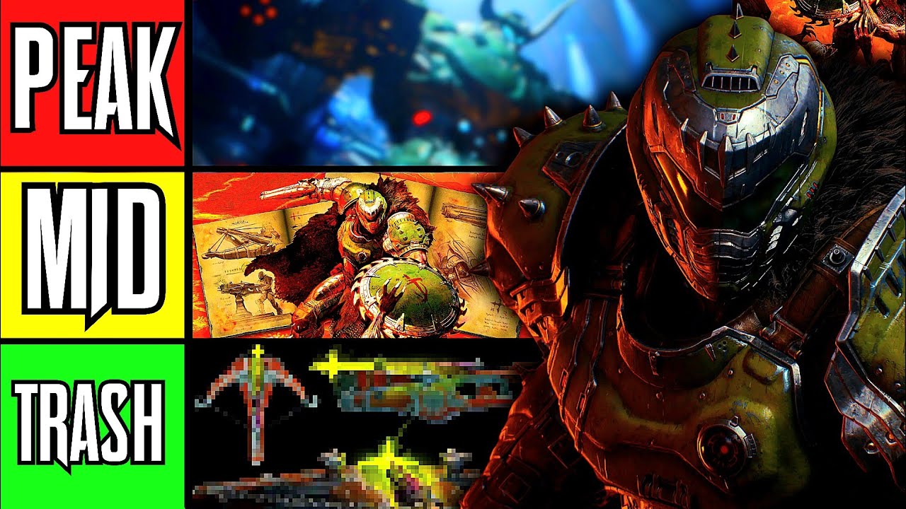 Какое ОРУЖИЕ из Doom Dark Ages было ЛУЧШИМ? (Список уровней)