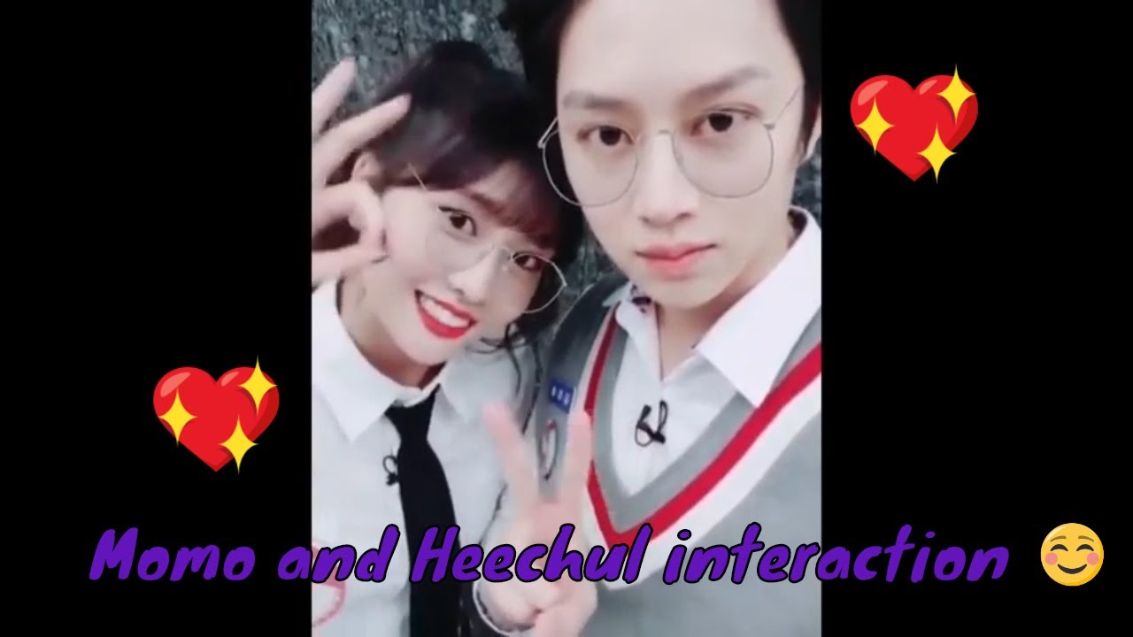 MOMO &  HEECHUL INTERACTION