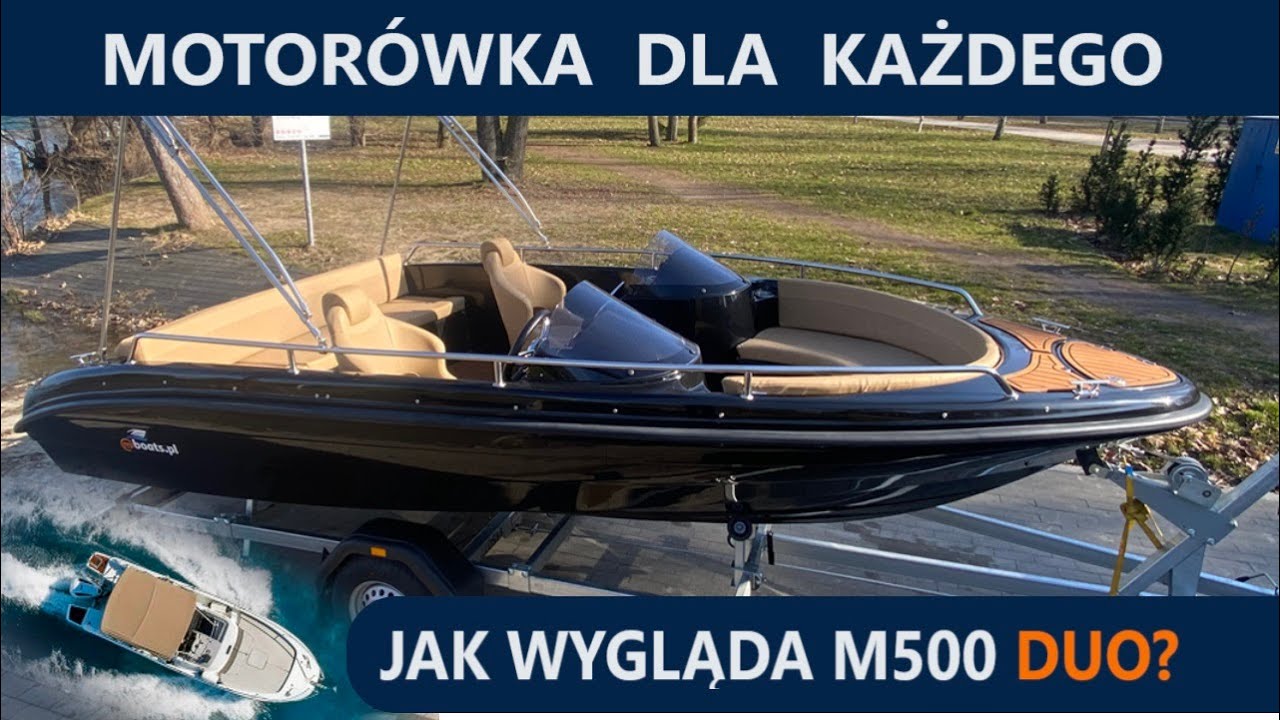 Łódź motorowa M500 Duo?! #motorówki #boat #boatzone