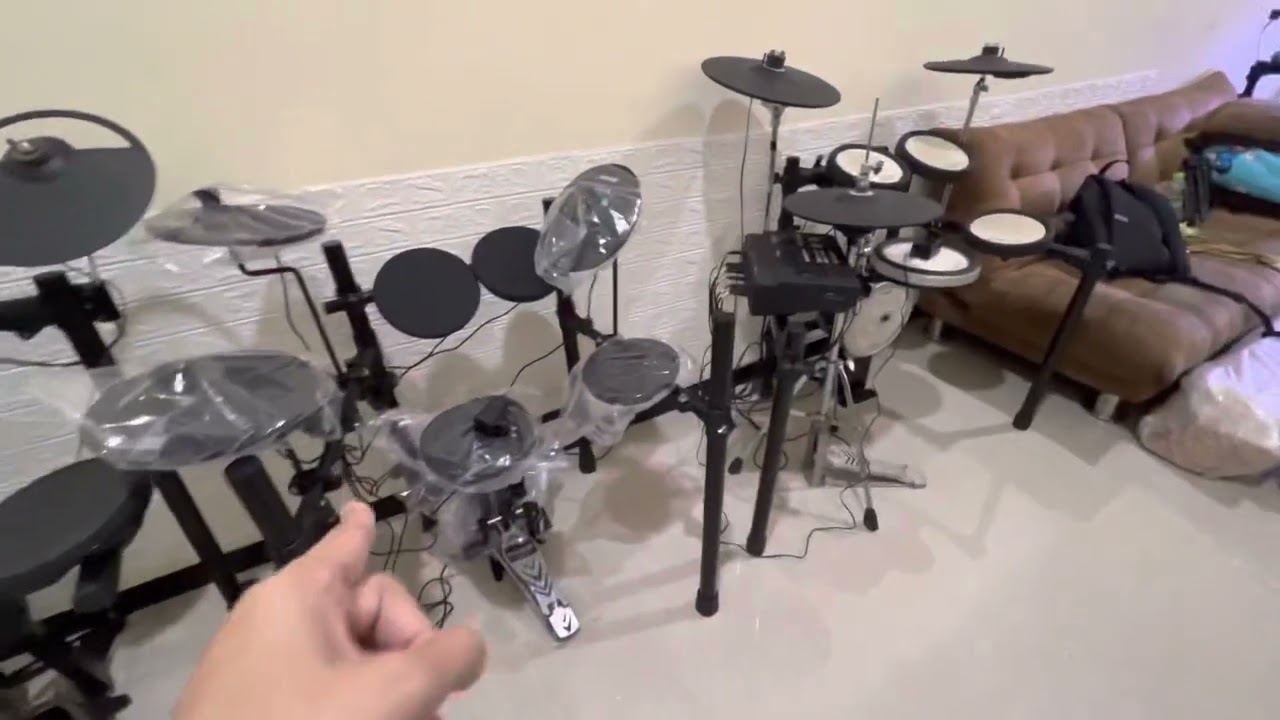 Drum nux dm1x dan yamaha dtx 450 , bagus mana??