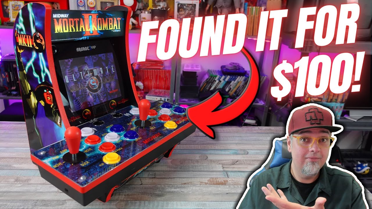 HELL YES! $100 RETRO Mortal Kombat Collection Arcade Machine!