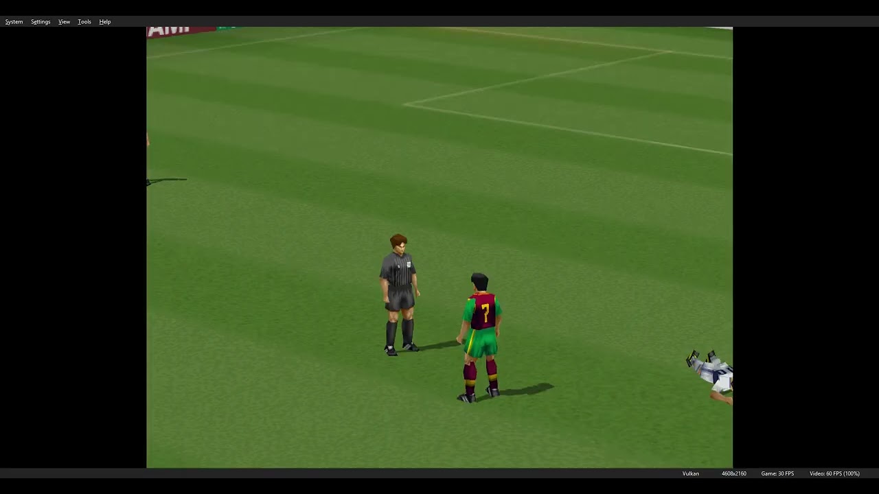 Trying Winning Eleven 4!