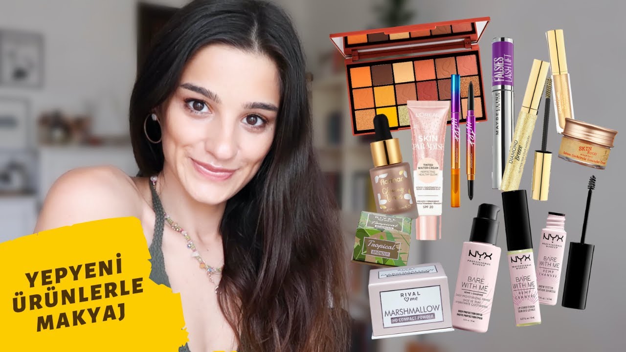 Yeni Ürünlerle Makyaj 💄 NYX, Rival Loves Me, Golden Rose, Flormar