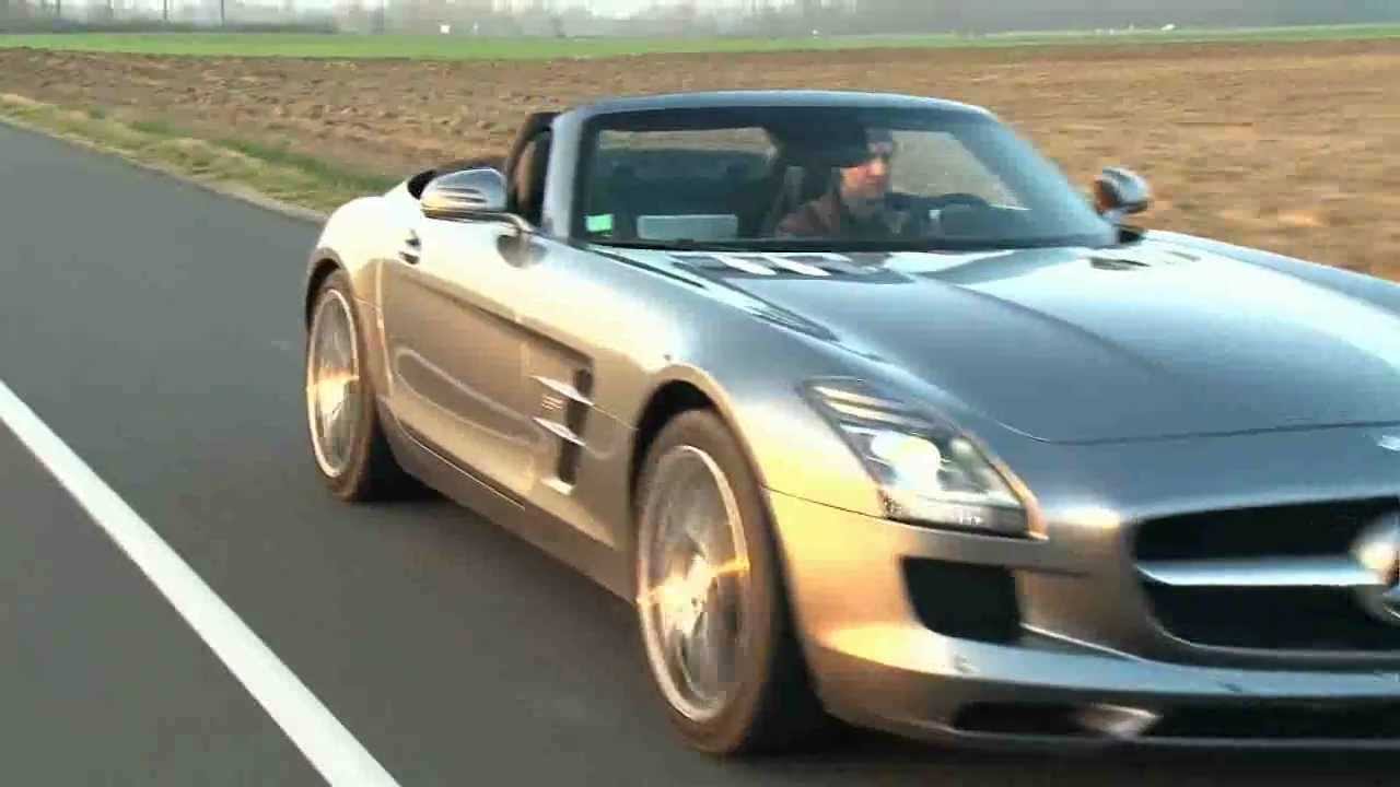 Essai MERCEDES SLS AMG Roadster (2012)