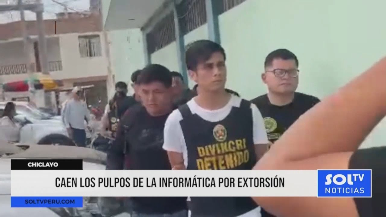 Chiclayo: detienen a 
