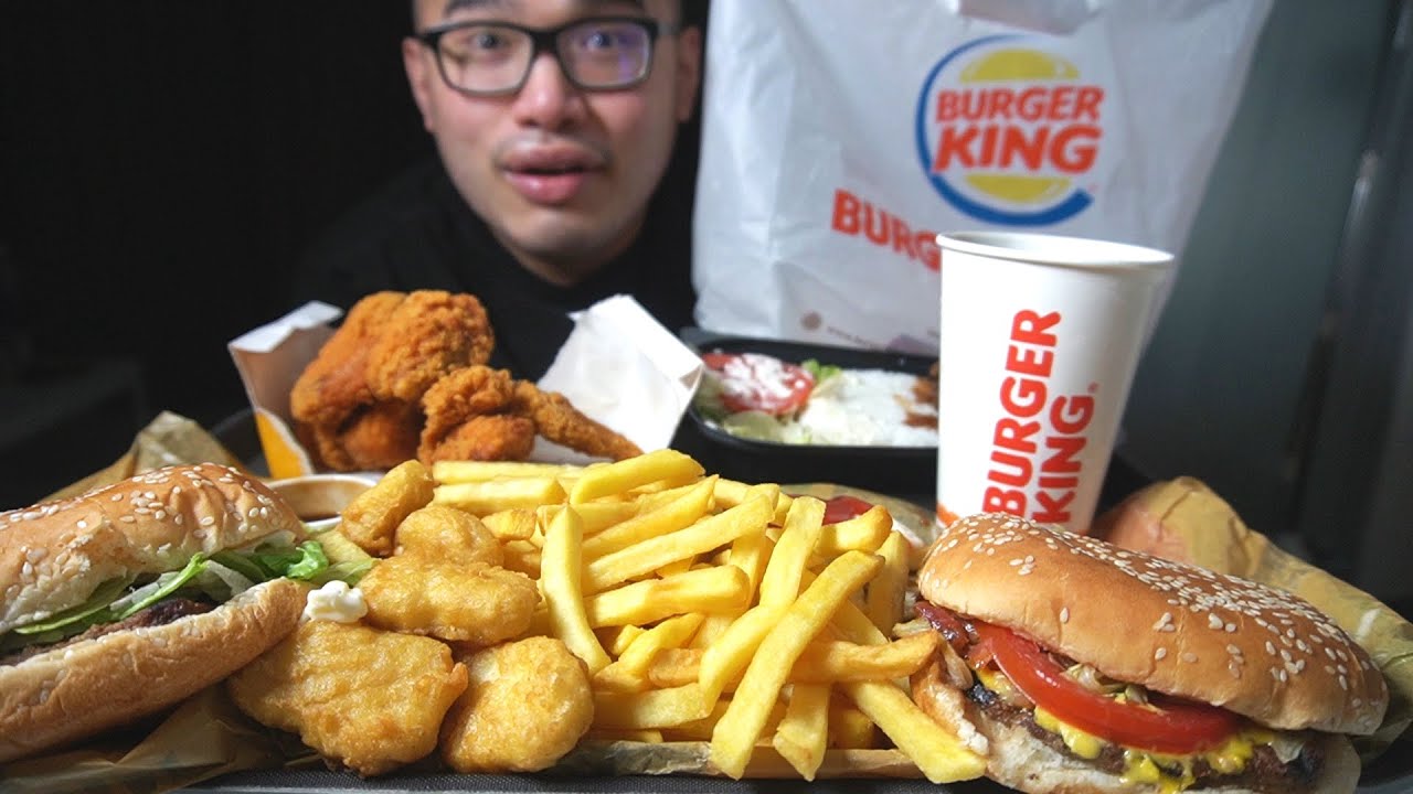BURGER KING Eating Session