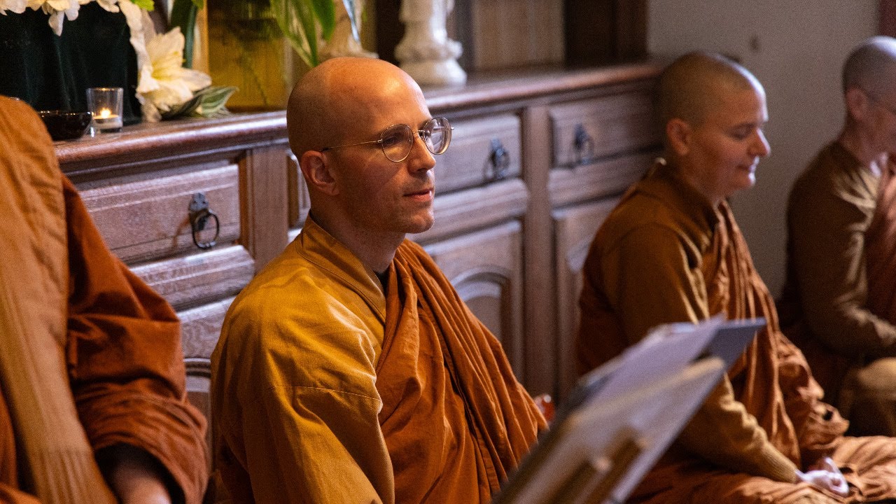 Monk Chat with Empty Cloud Monastics