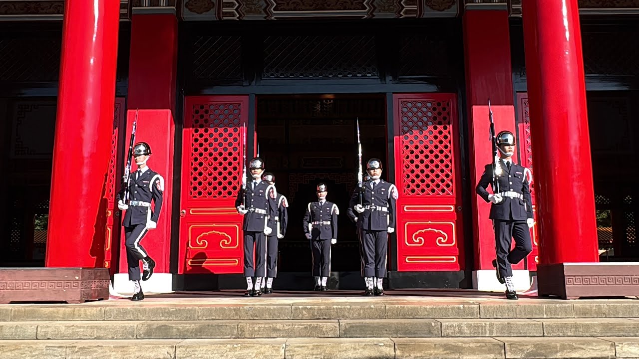 01.14.2026 國民革命忠烈祠空軍儀隊開殿上哨儀式（National Revolutionary Martyrs' Shrine R.O.C Air Force Honor Guard)
