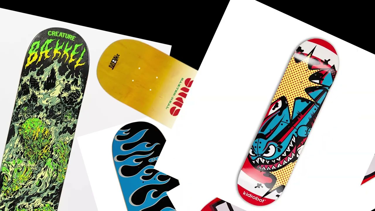 The Evolution of Skateboard Decks