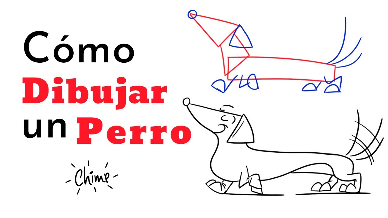 Aprende a dibujar un Perro 🐶 | tutorial para principiantes