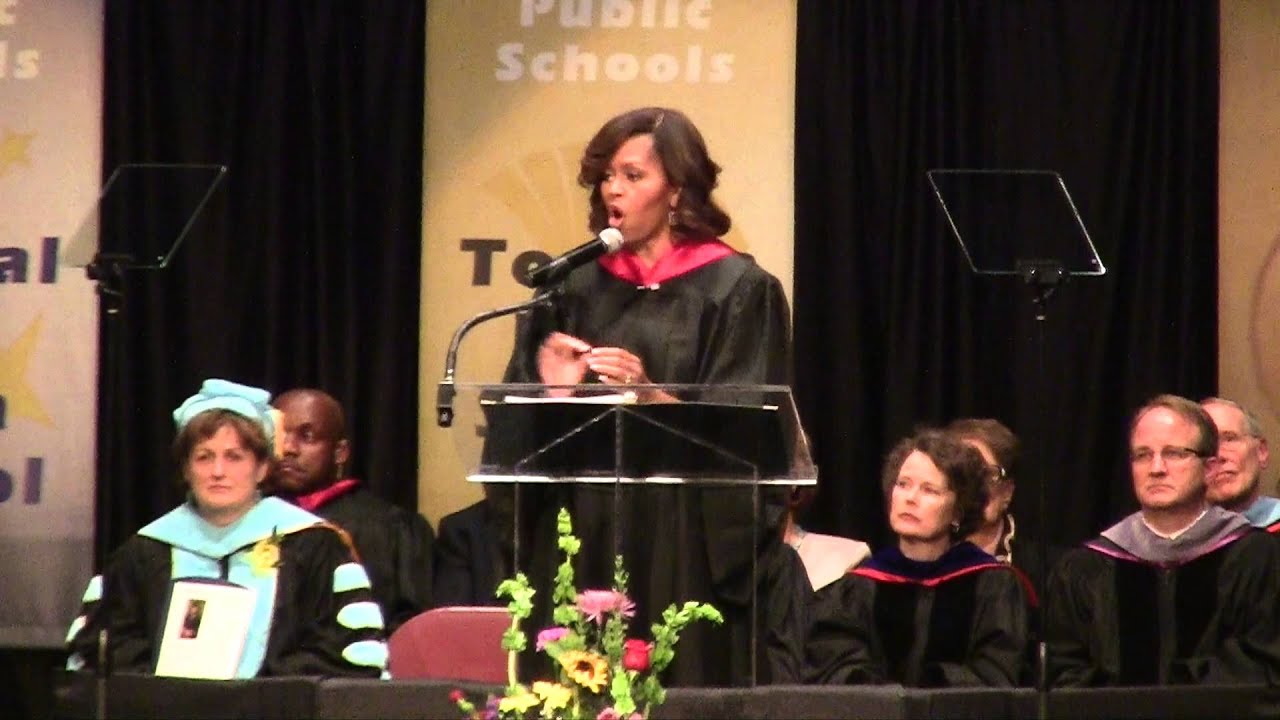 Michelle Obama Speaks at Topeka Senior Recognition Assembly (Full Speech)