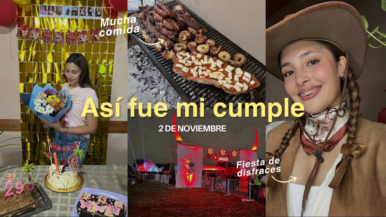 Mi cumpleaños 29 -Vlog 🧡 