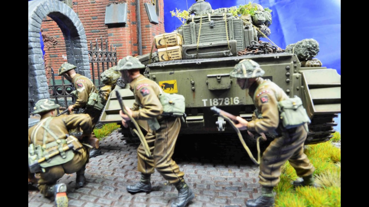 1/35 diorama"Caen or Bust"