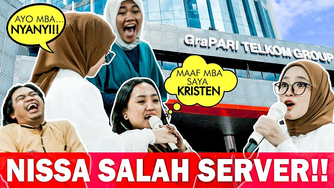 SABYAN MANGGUNG DI TELKOM DIBAYAR WIFI GRATIS‼️