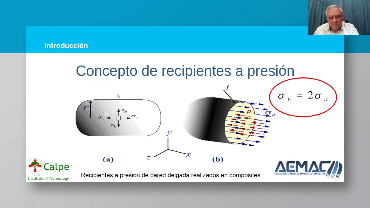 WebinarsAEMAC Nº11- CALPE - Diseño de recipientes a Presión en composites