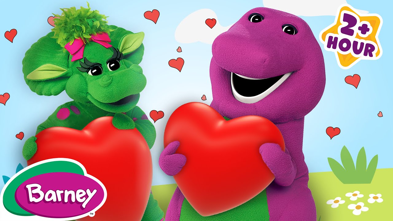 I Love You + More Nursery Rhymes & Kids Songs | Barney the Dinosaur