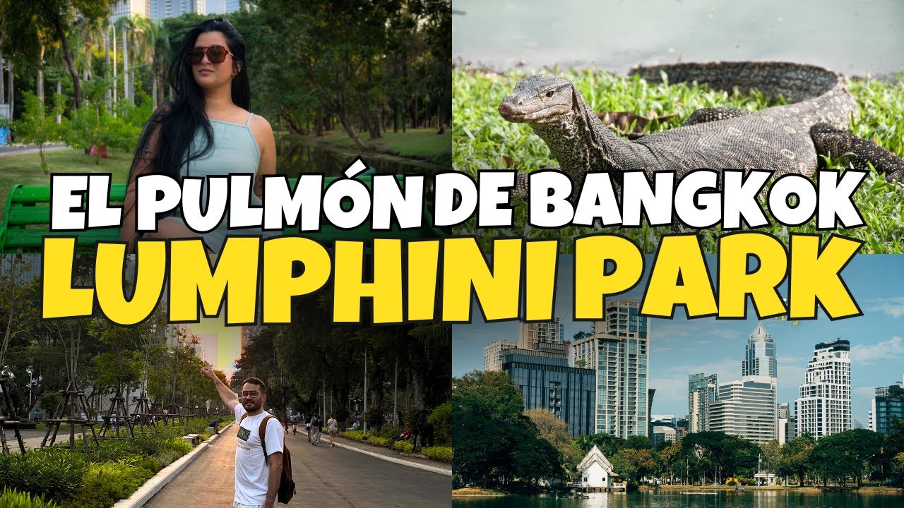 ¡El secreto de Bangkok! Lumphini Park y su paz escondida 🧘‍♂️🌿