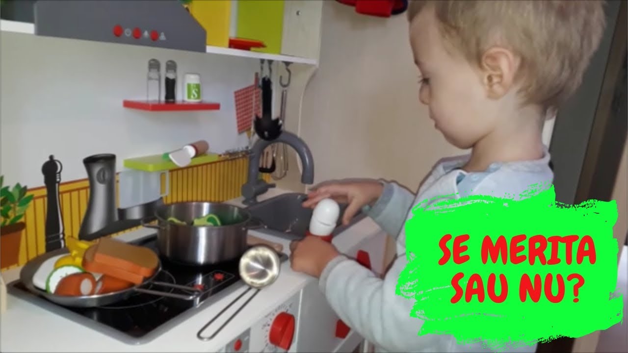 Unboxing bucataria pentru copii de la LIDL | Rezista???