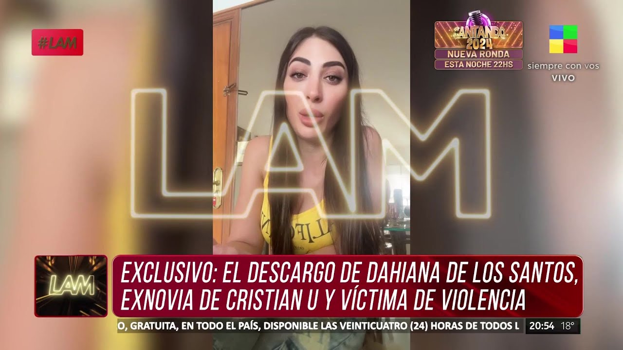 🔴 La ex de CRISTIAN U DENUNCIA que sufrió VIOLENCIA DE GÉNERO