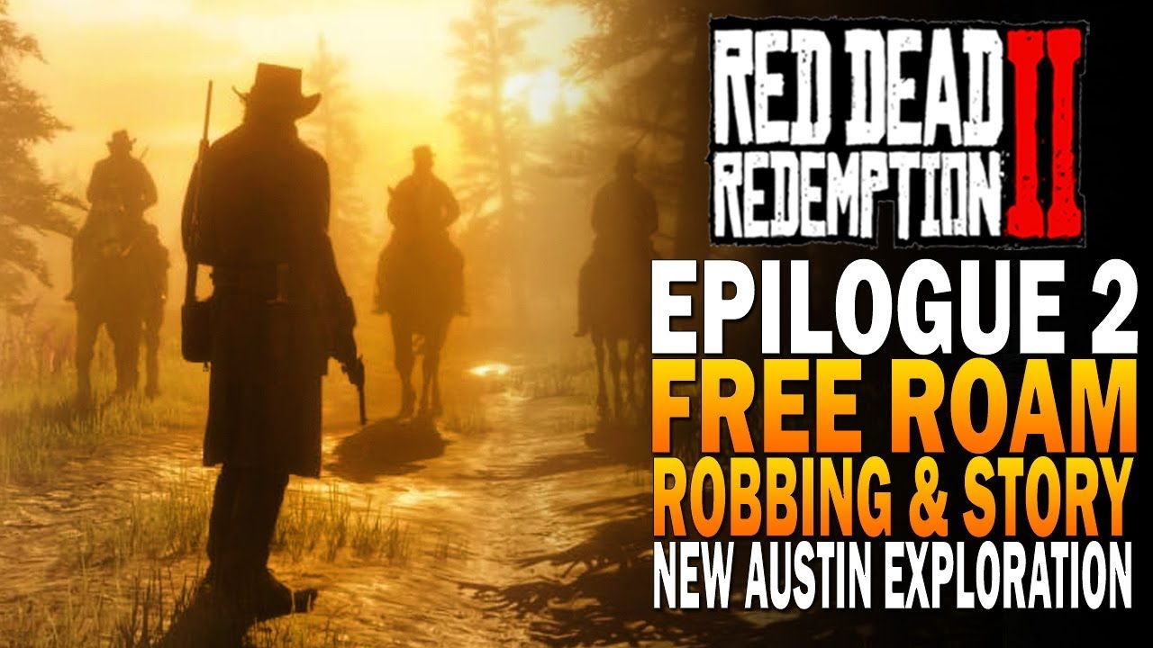 Epilogue 2 Free Roam, Story & Robbing Gameplay - Red Dead Redemption 2 [4K RDR2]