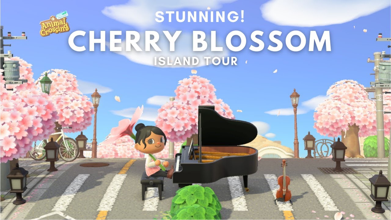 Cherry Blossom Island Tour | Animal Crossing New Horizons