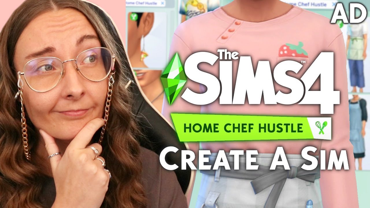 All the new items in Create A Sim for Home Chef Hustle!