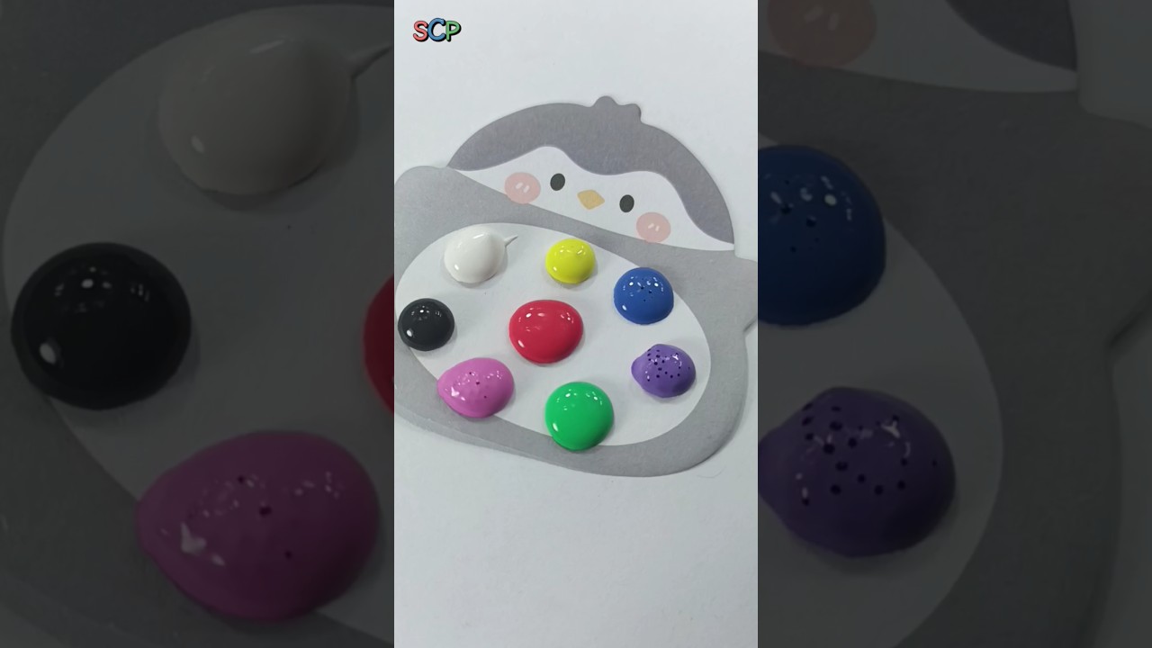 Colour mixing 🌈 #shortsvideo #satisfying #funwithcolors #art #colors