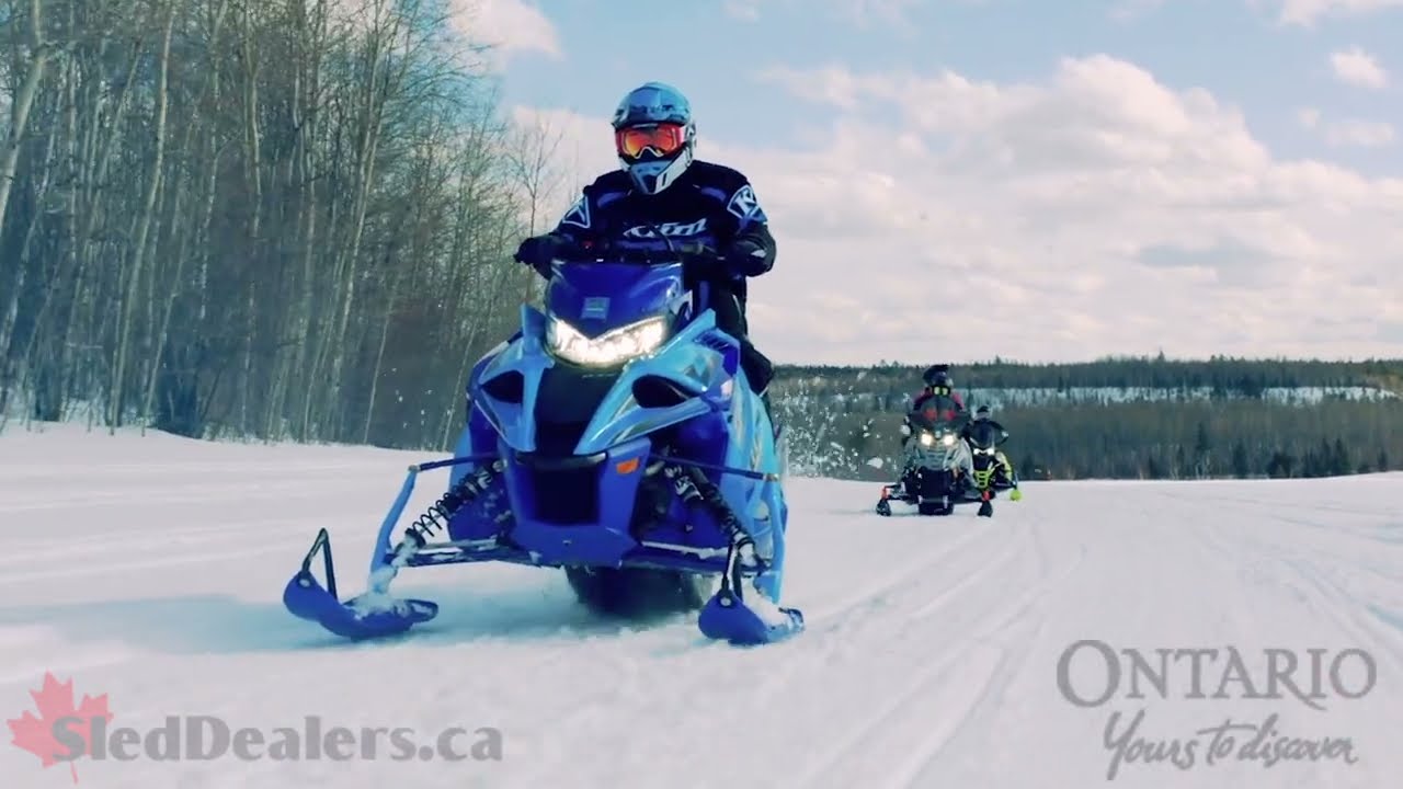 Go Snowmobiling in Ontario Canada