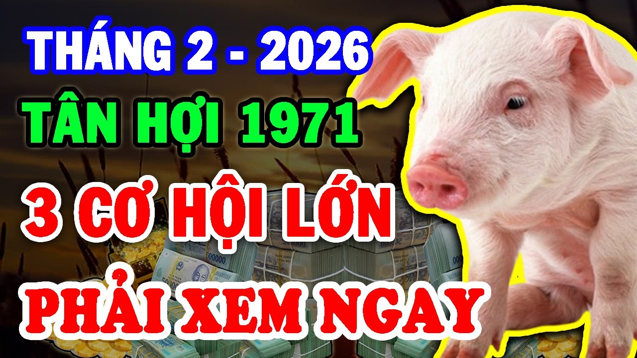 Tiết Lộ Bí Mật Động Trời Tuổi Tân Hợi 1971 Tử Vi Tháng 2 Âm Lịch Bạn Sẽ Bất Ngờ Khi Biết Điều Này