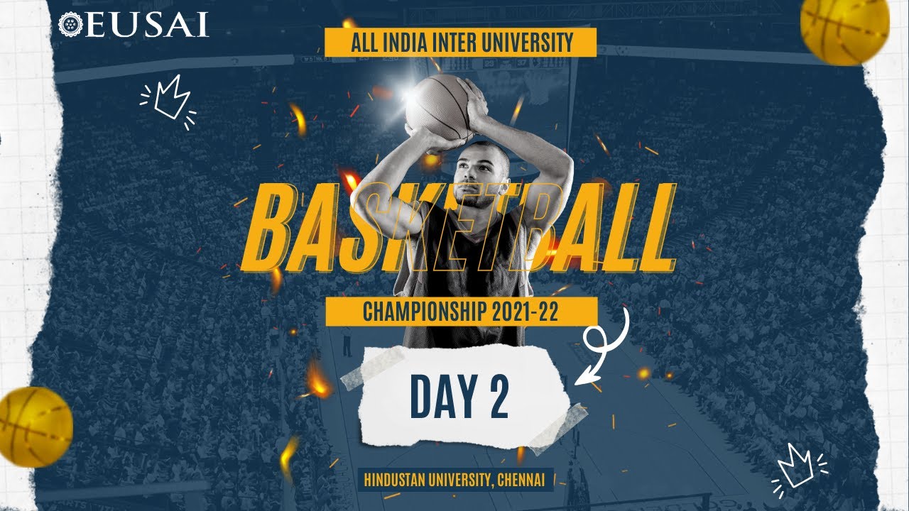 Jain Uni Vs Kurukshetra Uni | Day 2 | All India Inter University Basketball (Men's) 2021-22