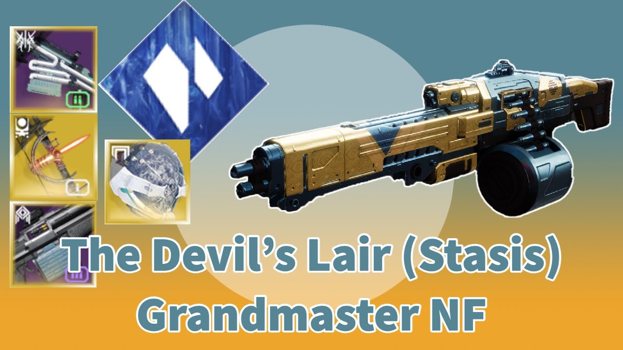 The Devils' Lair (Stasis) Grandmaster  - Destiny 2 Nightfall