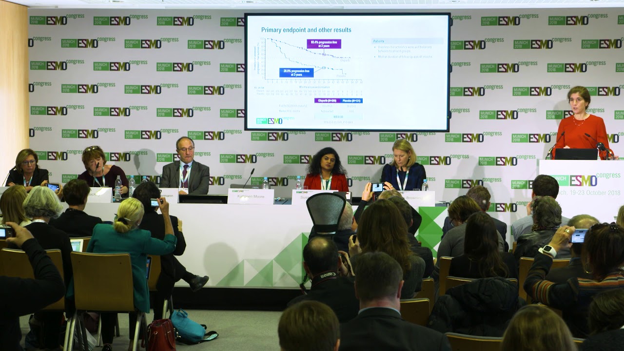 Ovarian news from ESMO 2018: SOLO-1 results for olaparib