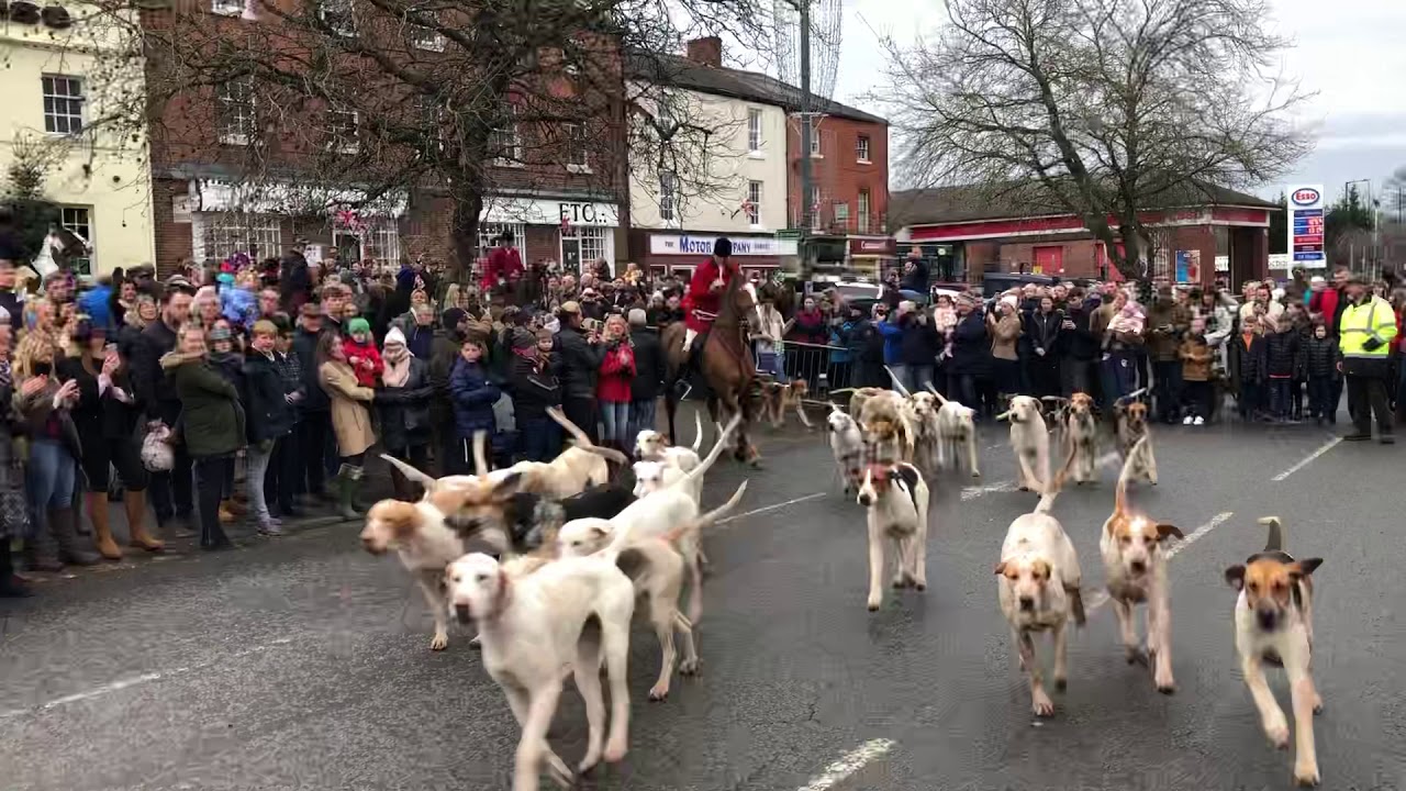 Boxing Day Hunt. Crown Hotel Bawtry