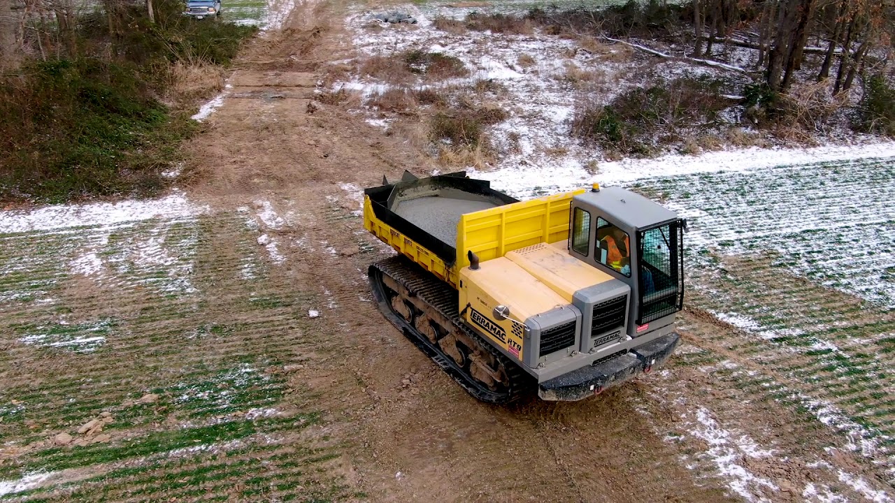 Terramac RT9 with Concrete Chute