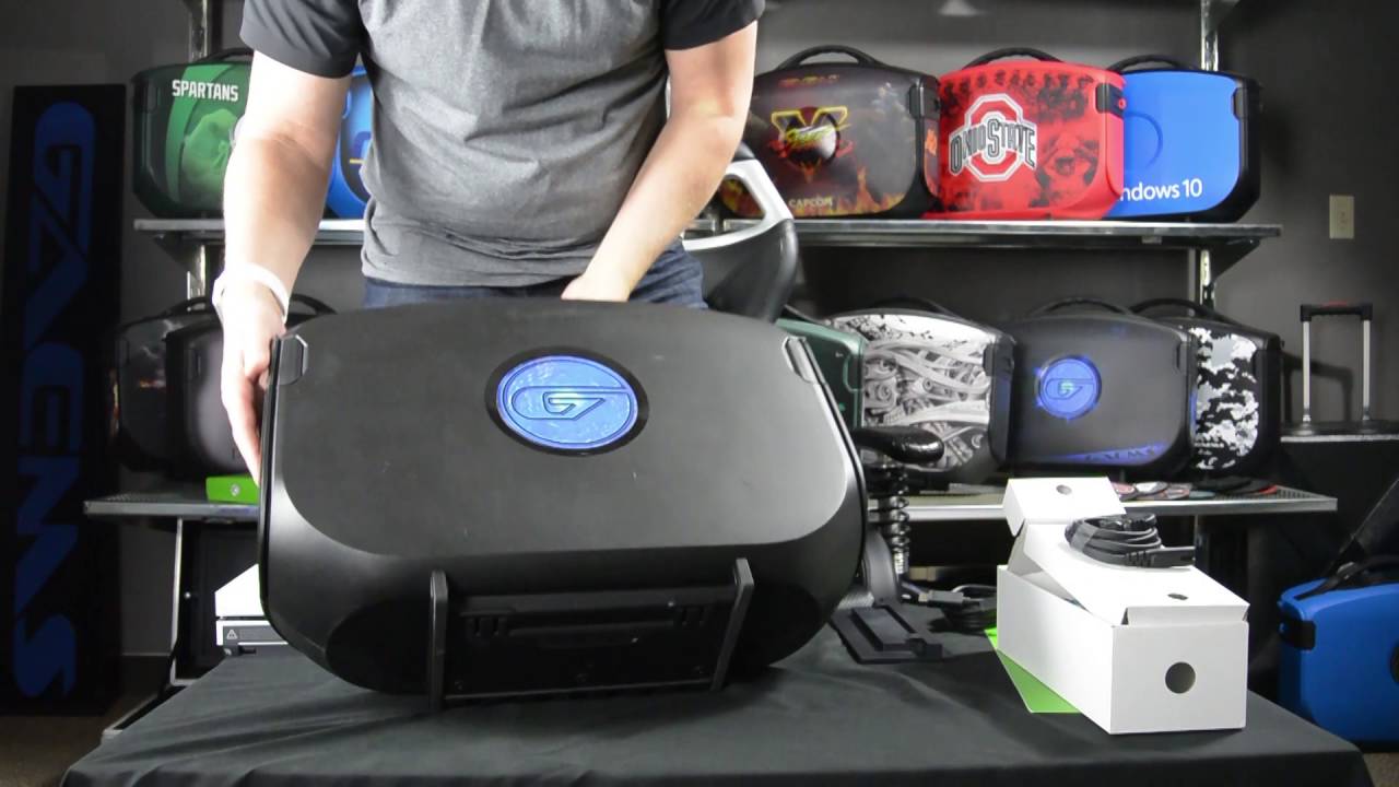 Xbox One S Unboxing & Vanguard Fitting | Game on the go with a GAEMS Vanguard!