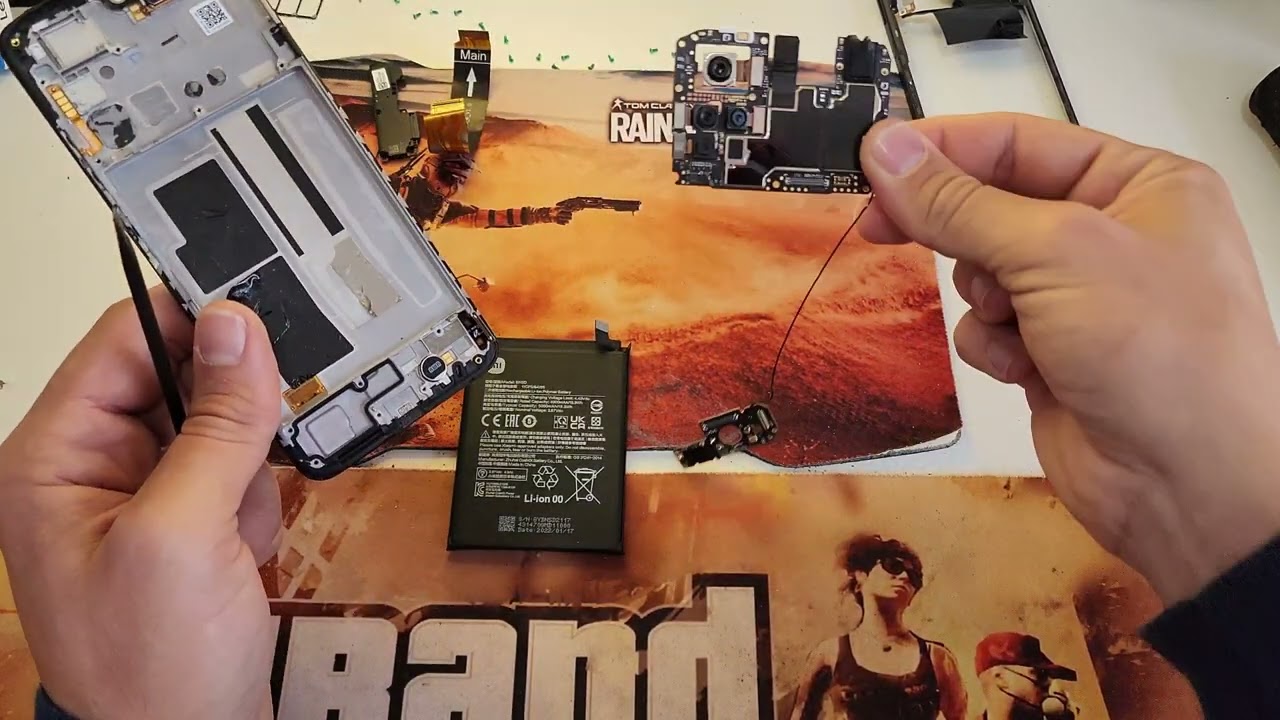 Como trocar Display do Xiaomi Redmi Note 11 4G, troca de frontal do 2201117TG
