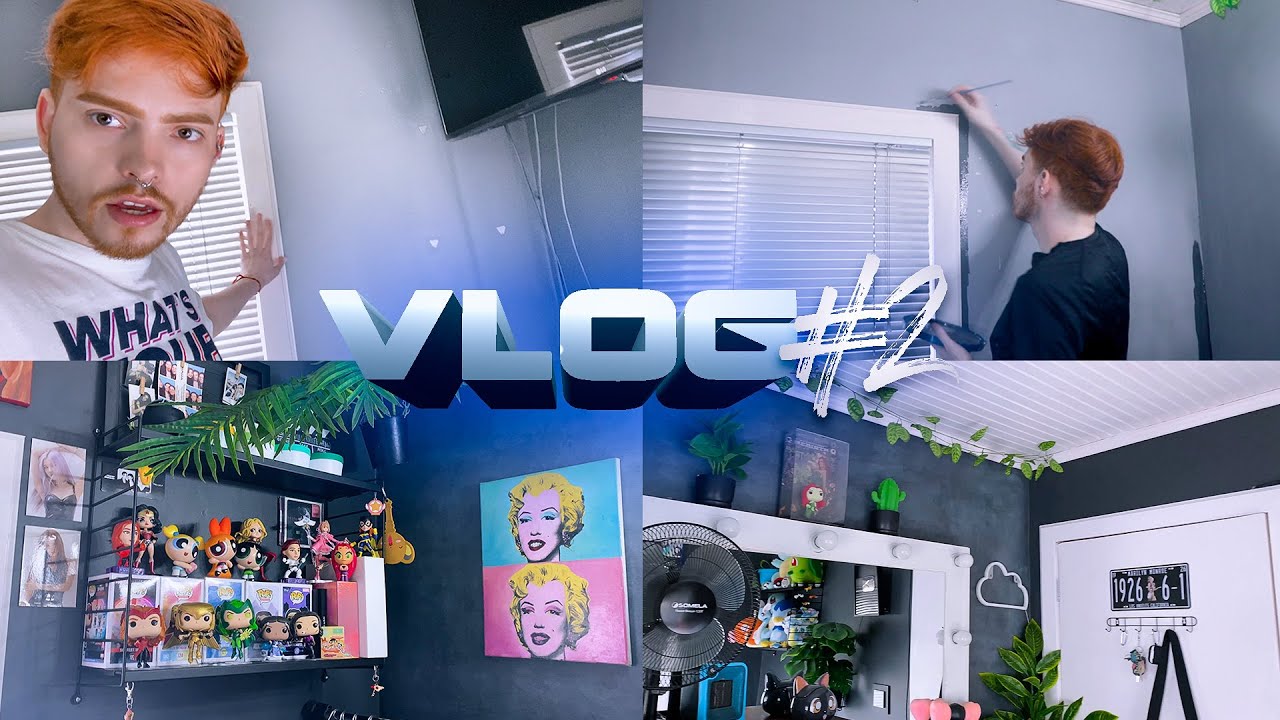 Habitación maximalista Makeover + Room Tour (Vlog #2) | Joshe Jr