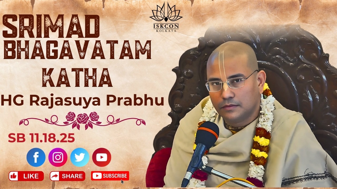 SB 11.18.25 | 16th March 2026 | HG Rajasuya Prabhu